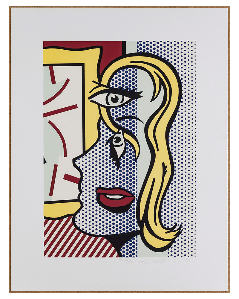 Gemälde von Pop Art Künstler Roy Lichtenstein